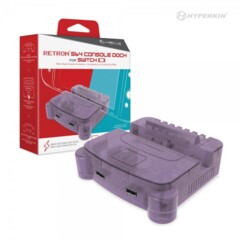 Retron S64 Console Dock for Switch (Atomic Purple)